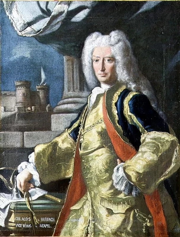 Ritratto del Conte Alois Thomas Raimund Harrach, viceré di Napoli